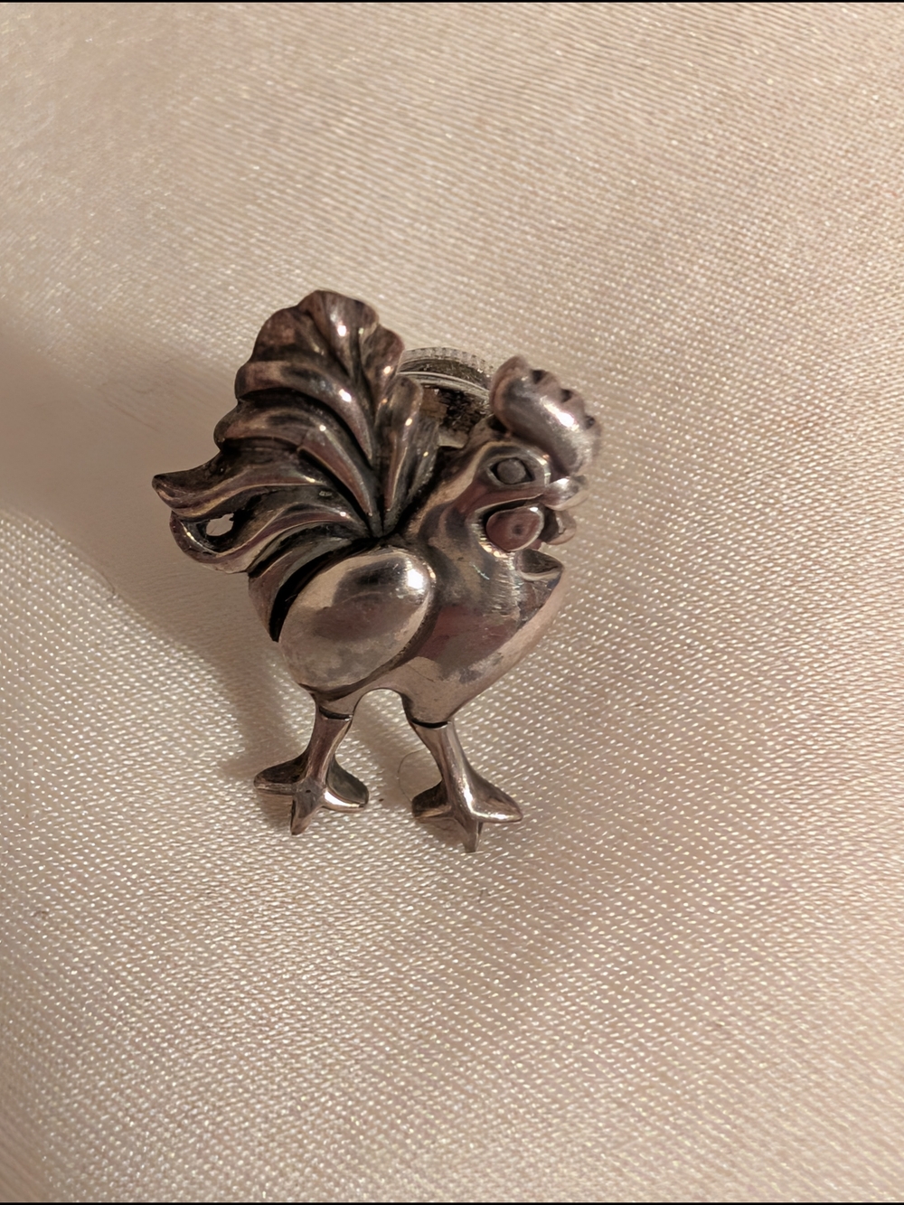 Vintage John Hardy Rooster Pin (2005) 925 Silver